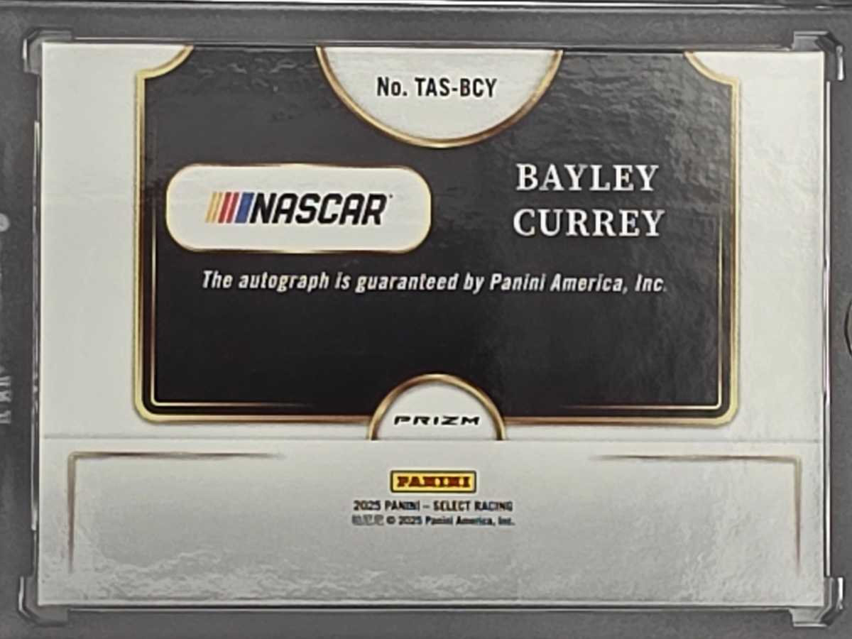 2025 Select Racing - Bayley Currey - Trackside Action - #TAS-BCY