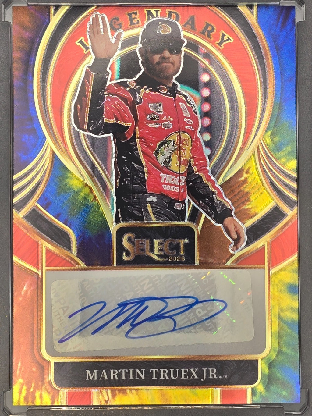 2026 Panini Select - Martin Truex Jr. - Legendary - Tie-Dye /25 - #LS-MTJ