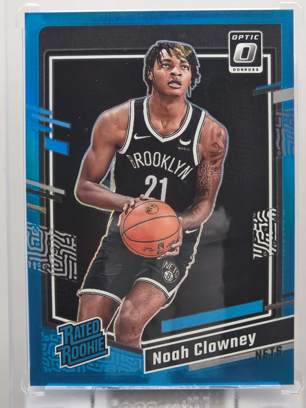 2023-24 Donruss Optic - Noah Clowney (RC) - Blue /249 - #205
