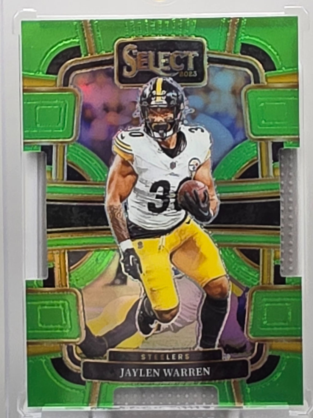 2023 Panini Select - Jaylen Warren - Lime Green /599 - #82 **Buy 3 Get 1**
