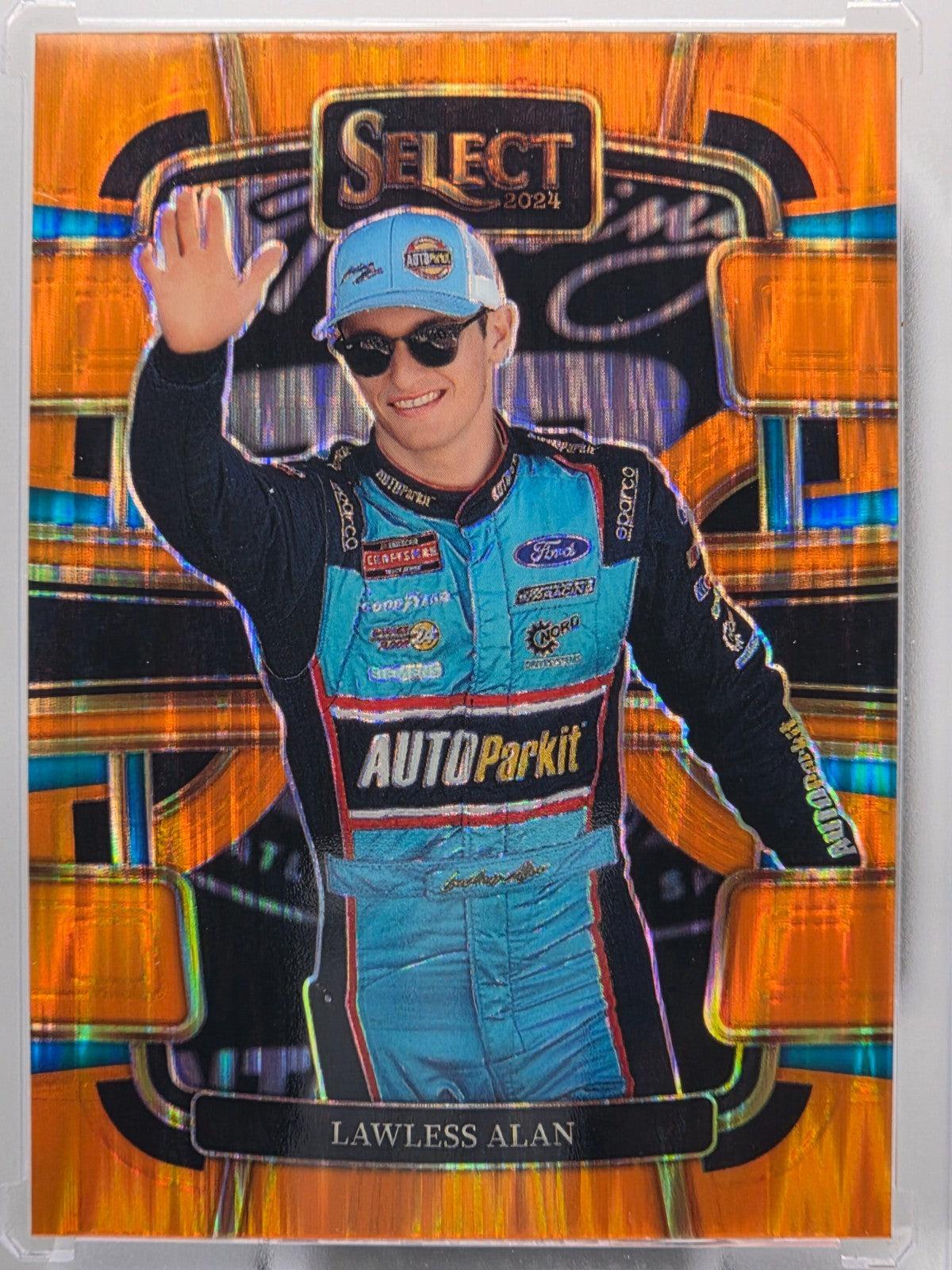 2024 Panini Select - Lawless Alan - Orange Flash Prizm - #77 - Buy 3 Get 1!