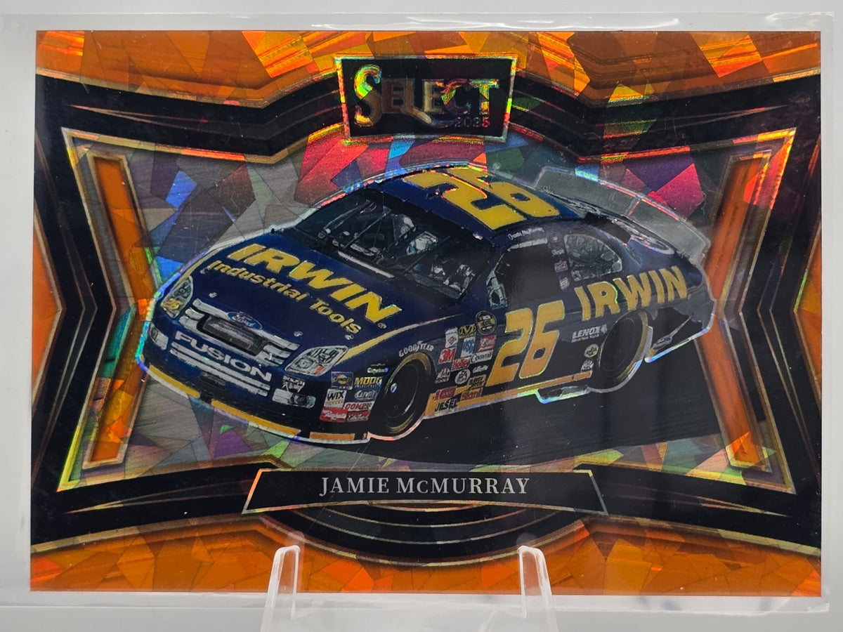 2025 Select Nascar Racing - #150 Jamie McMurray - Pit Road - Orange Cracked Ice