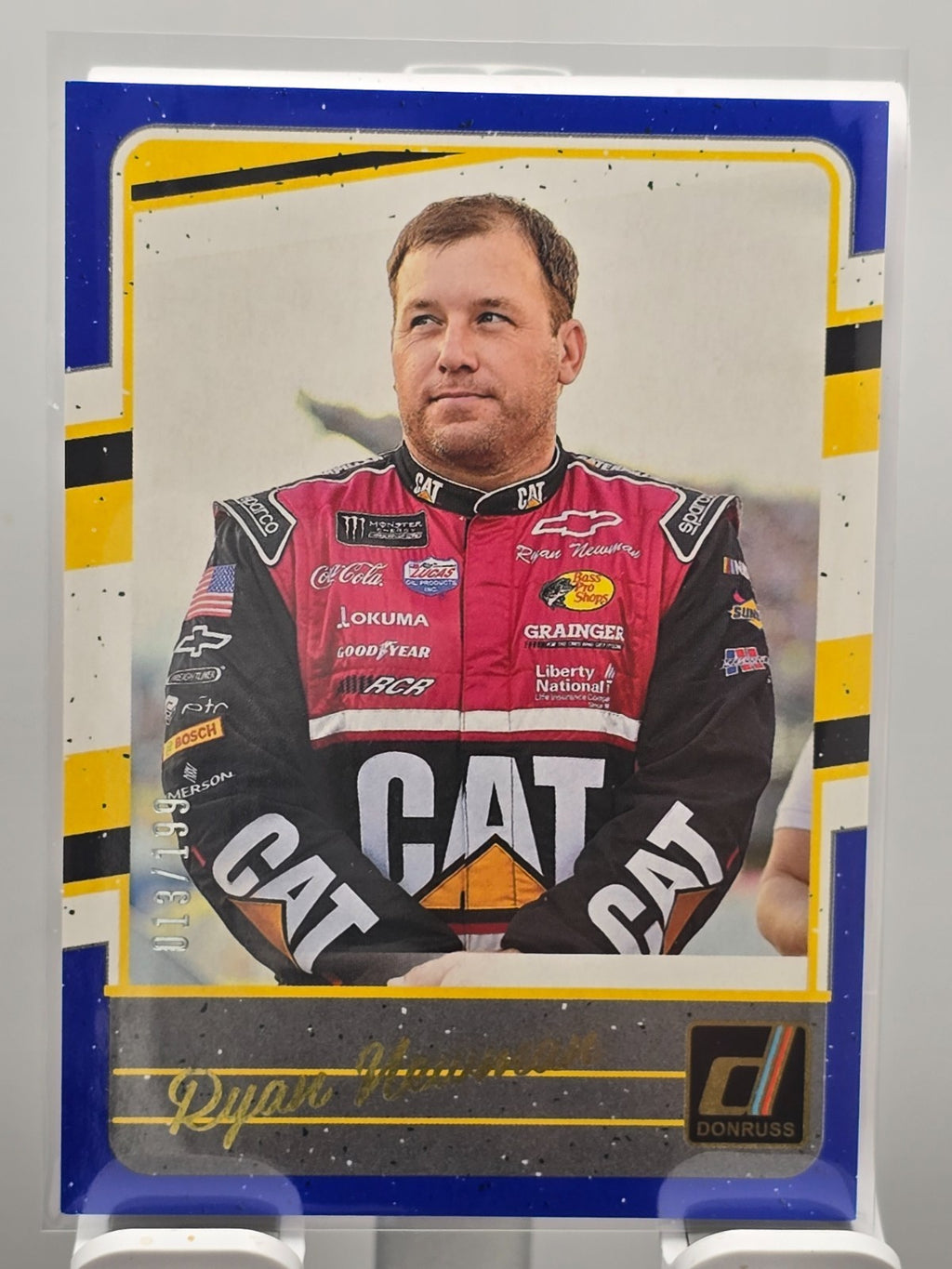 2026 Donruss NASCAR Racing - #112 Ryan Newman - Throwback - Blue /199