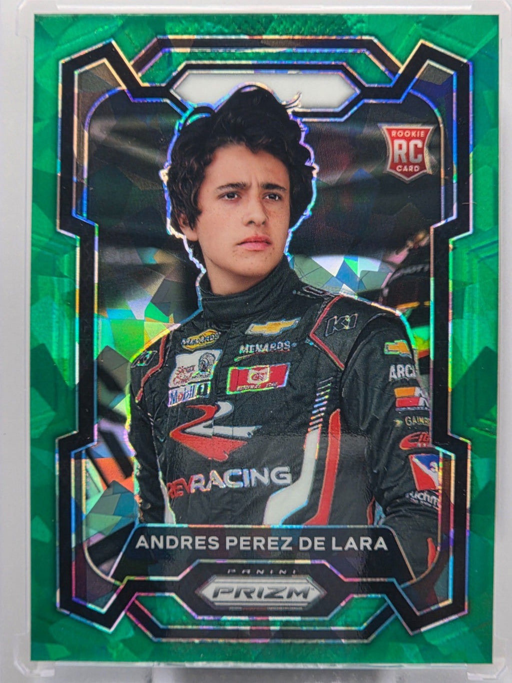 2024 Prizm Racing - Andres Perez De Lara  - Green Ice Prizm - #8 - Buy 3 Get 1!
