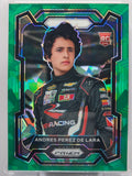 2024 Prizm Racing - Andres Perez De Lara  - Green Ice Prizm - #8 - Buy 3 Get 1!