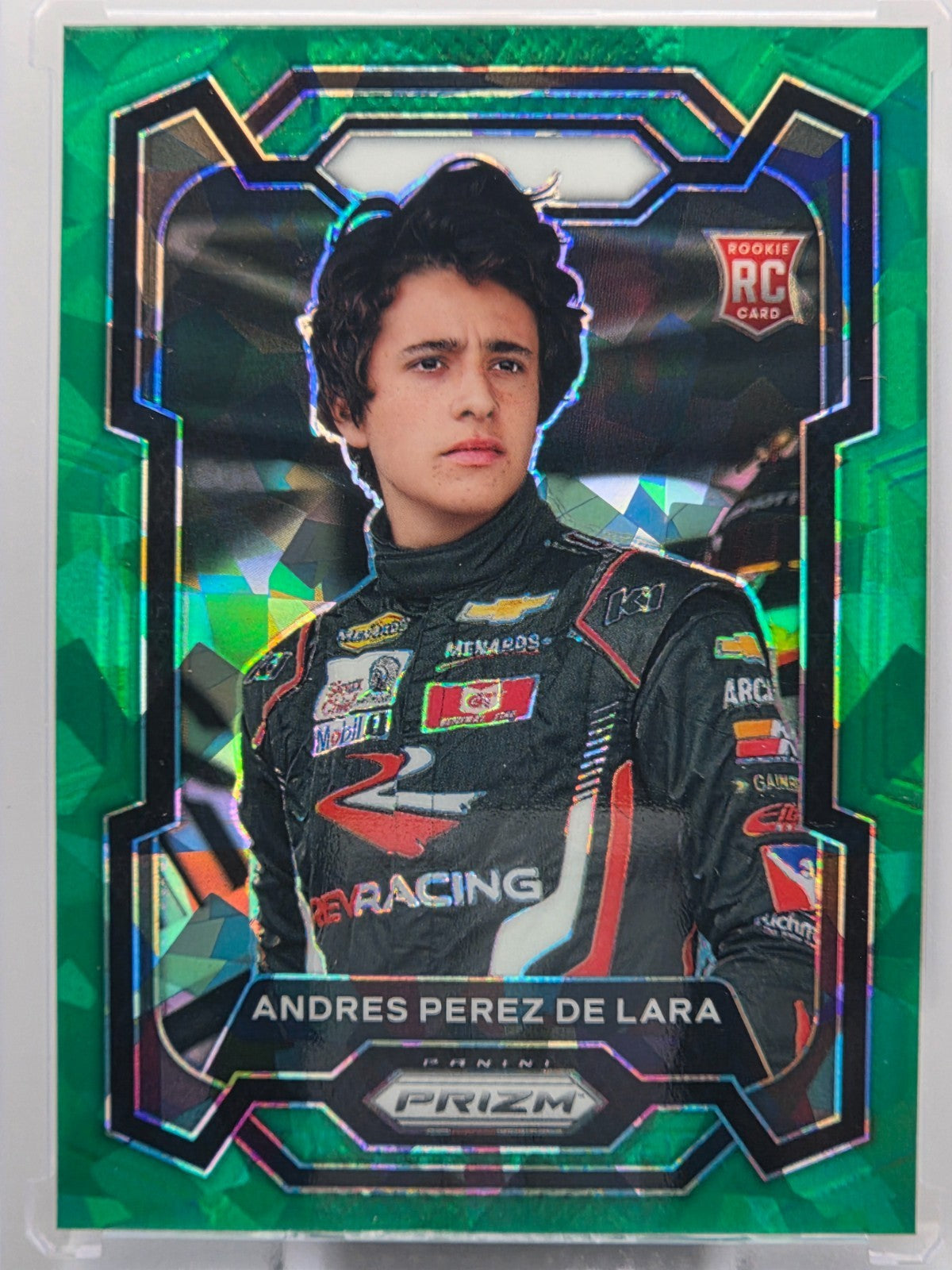 2024 Prizm Racing - Andres Perez De Lara  - Green Ice Prizm - #8 - Buy 3 Get 1!