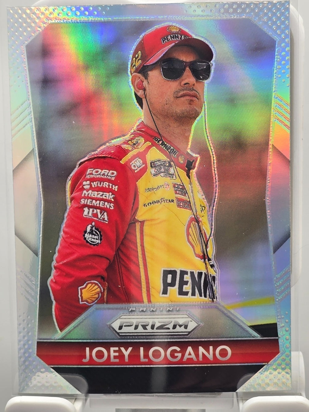 2025 Prizm Racing - #172 Joey Logano - Throwback - Holo / Silver Prizm