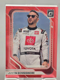 2026 Donruss NASCAR Optic Racing - #83 Justin Bonsignore - Red Velocity /199