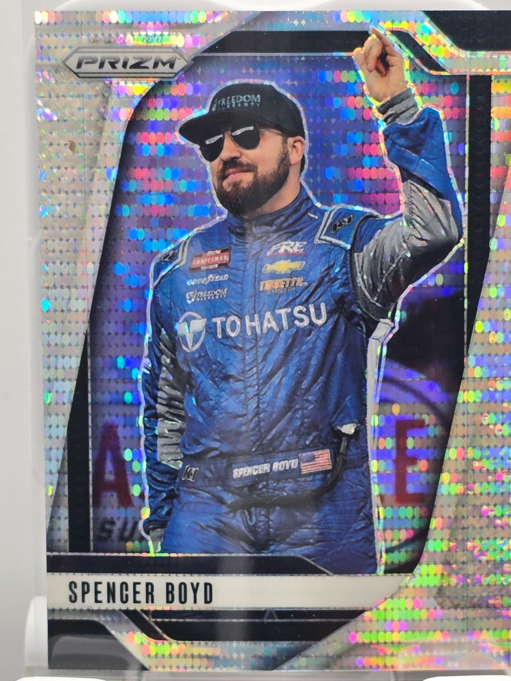 2025 Prizm Nascar Racing - #50 Spencer Boyd - Power Prizm /299