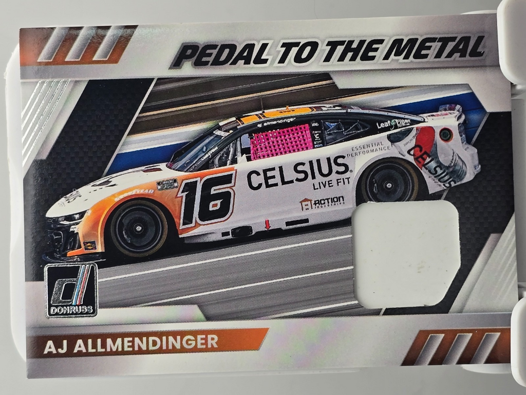 2026 Panini Donruss Racing - AJ Allmendinger - #PM-AJA - Pedal to the Metal