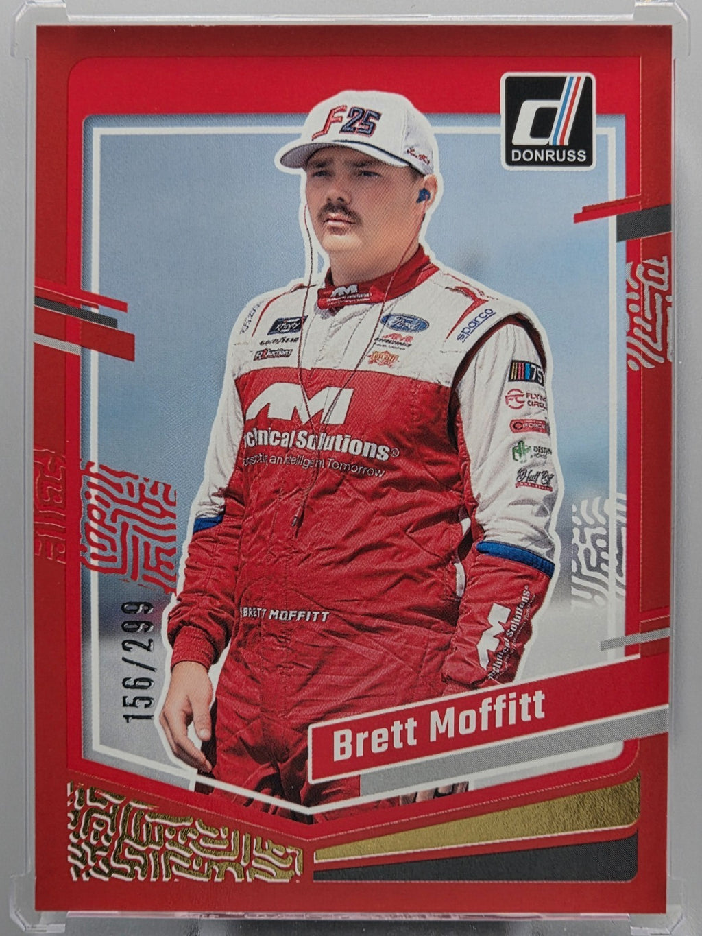 2024 Panini Donruss - Brett Moffitt - Red /299 - #50 - Buy 3 Get 1!