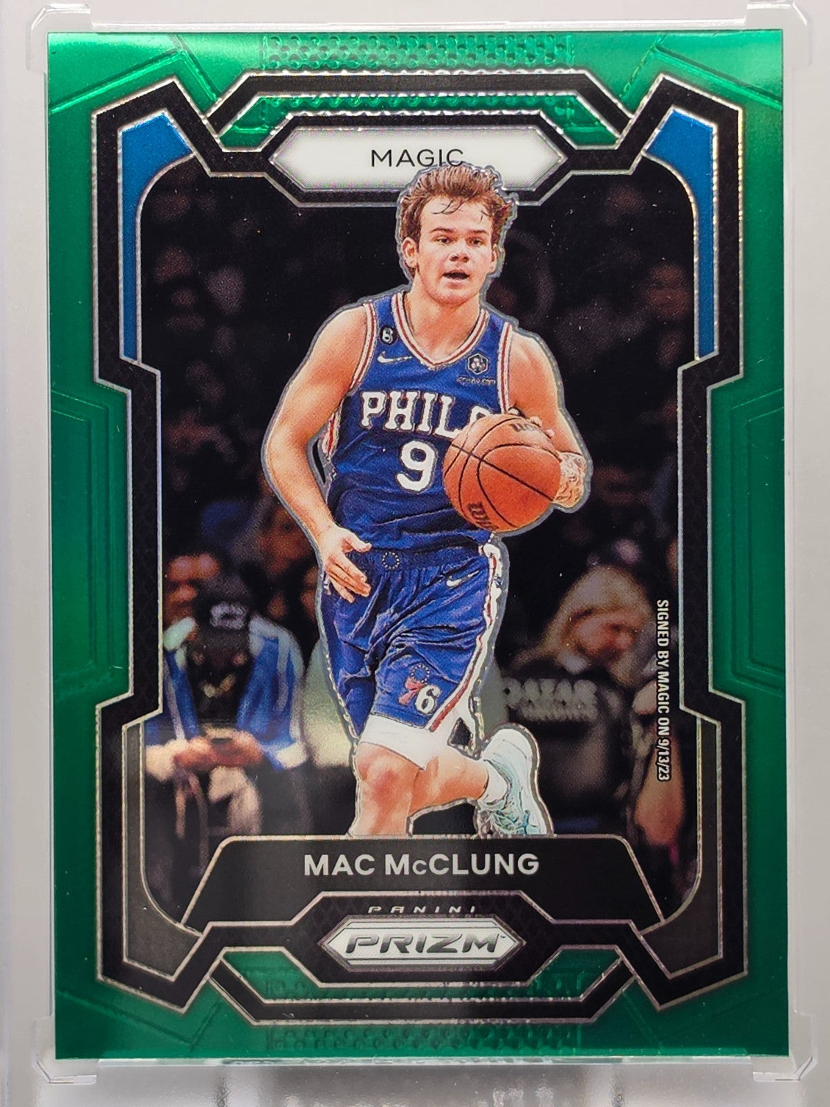 2023-24 Panini Prizm - Mac McClung - Green Prizm - #258
