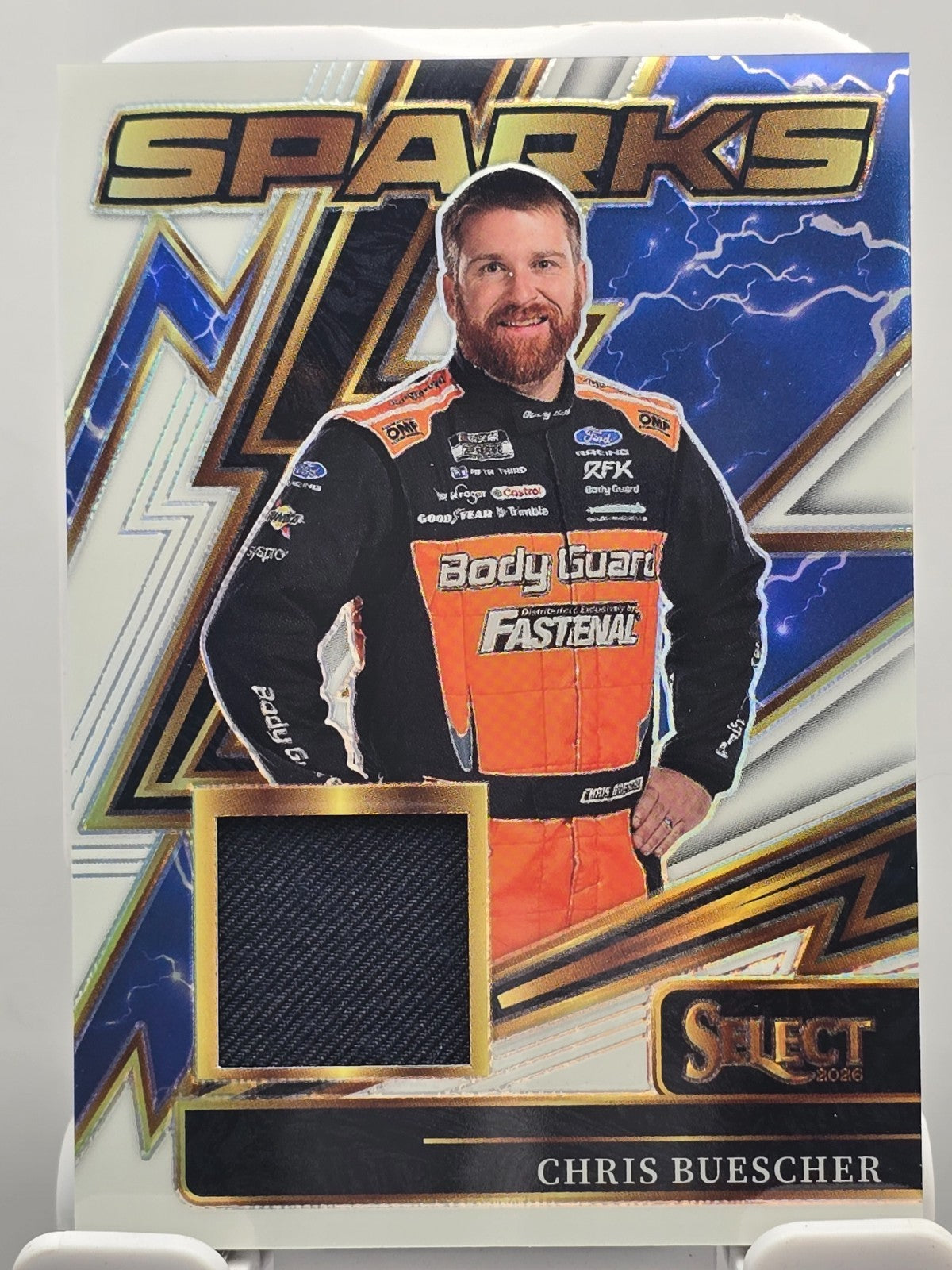 2026 Select Racing - Chris Buescher - Sparks - White - #SP-CBR