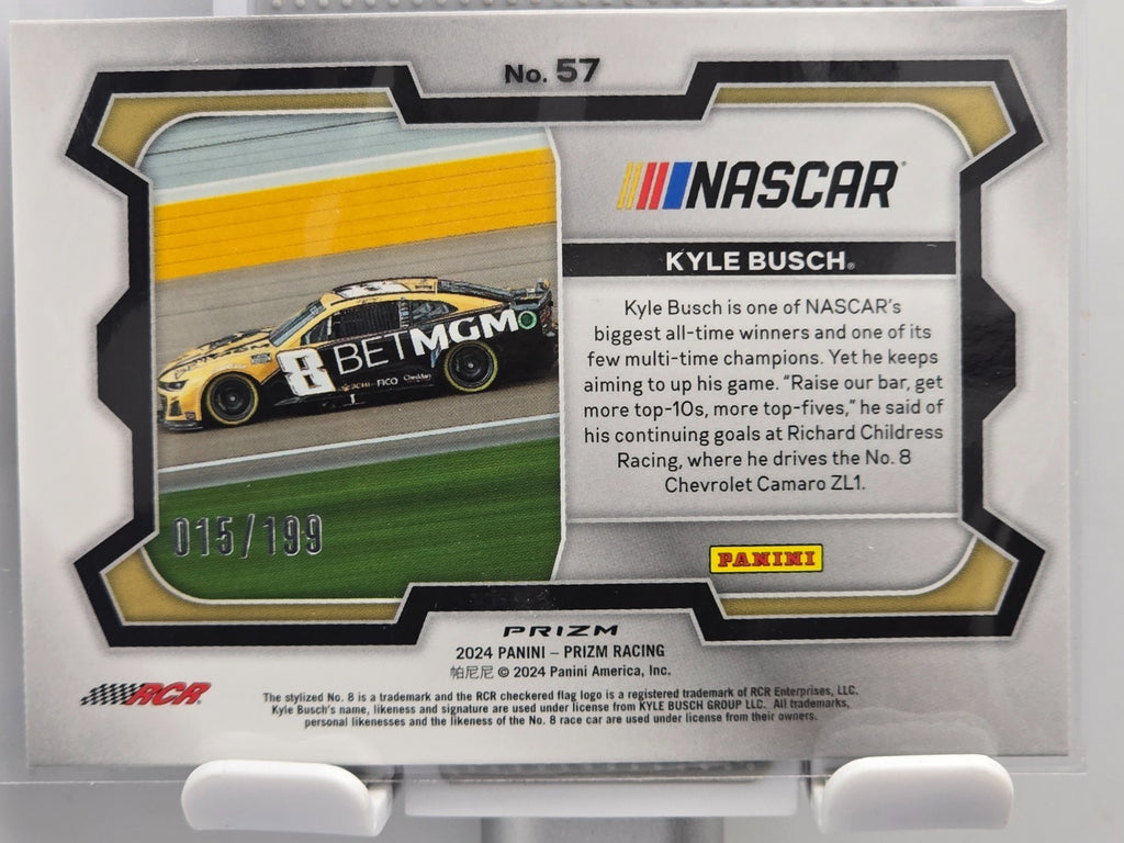 2024 Prizm Racing NASCAR - Kyle Busch #57 - Blue /199