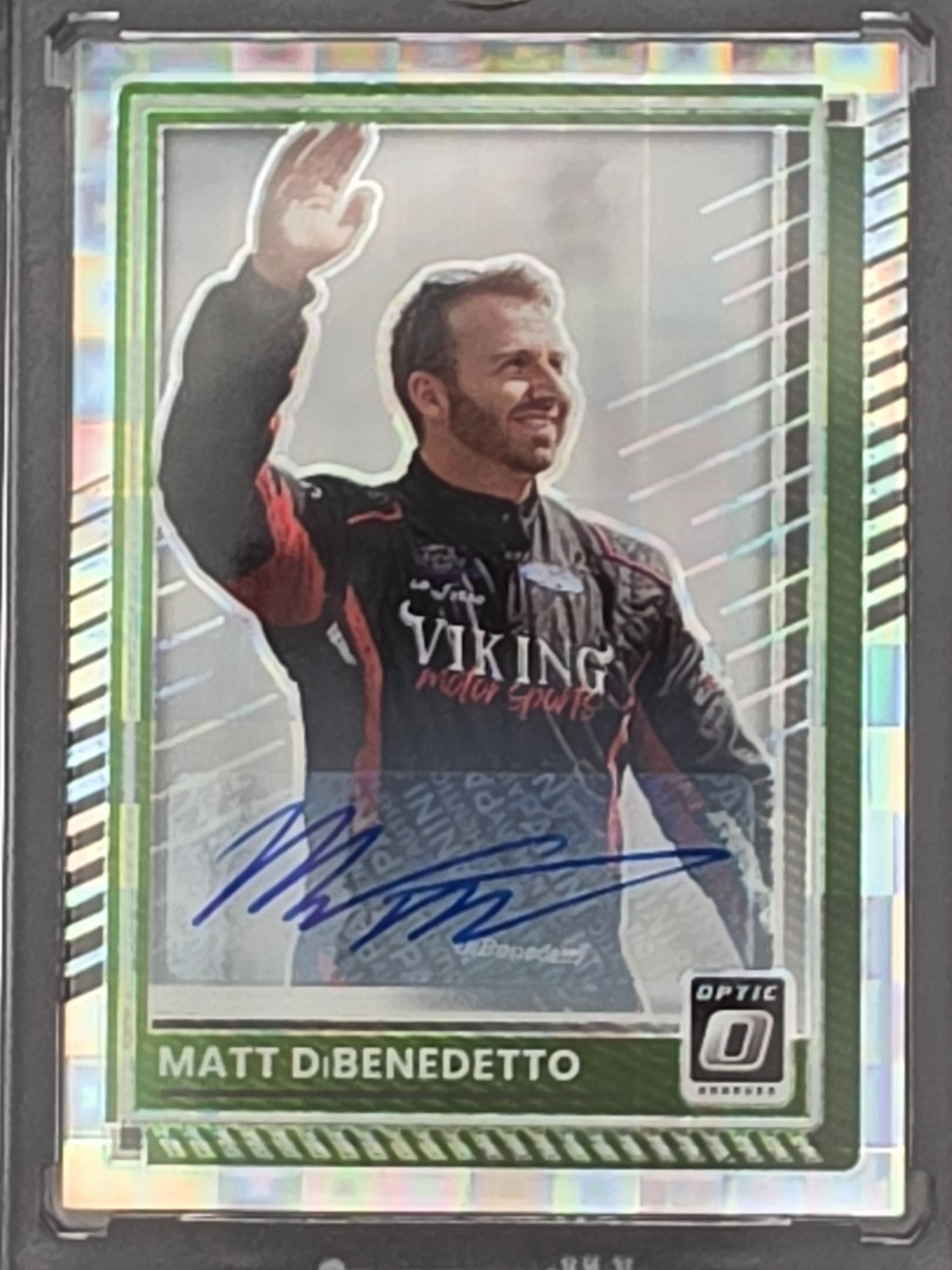2025 Panini Donruss - Matt DiBenedetto - Optic Pandora Autograph /25 - #67