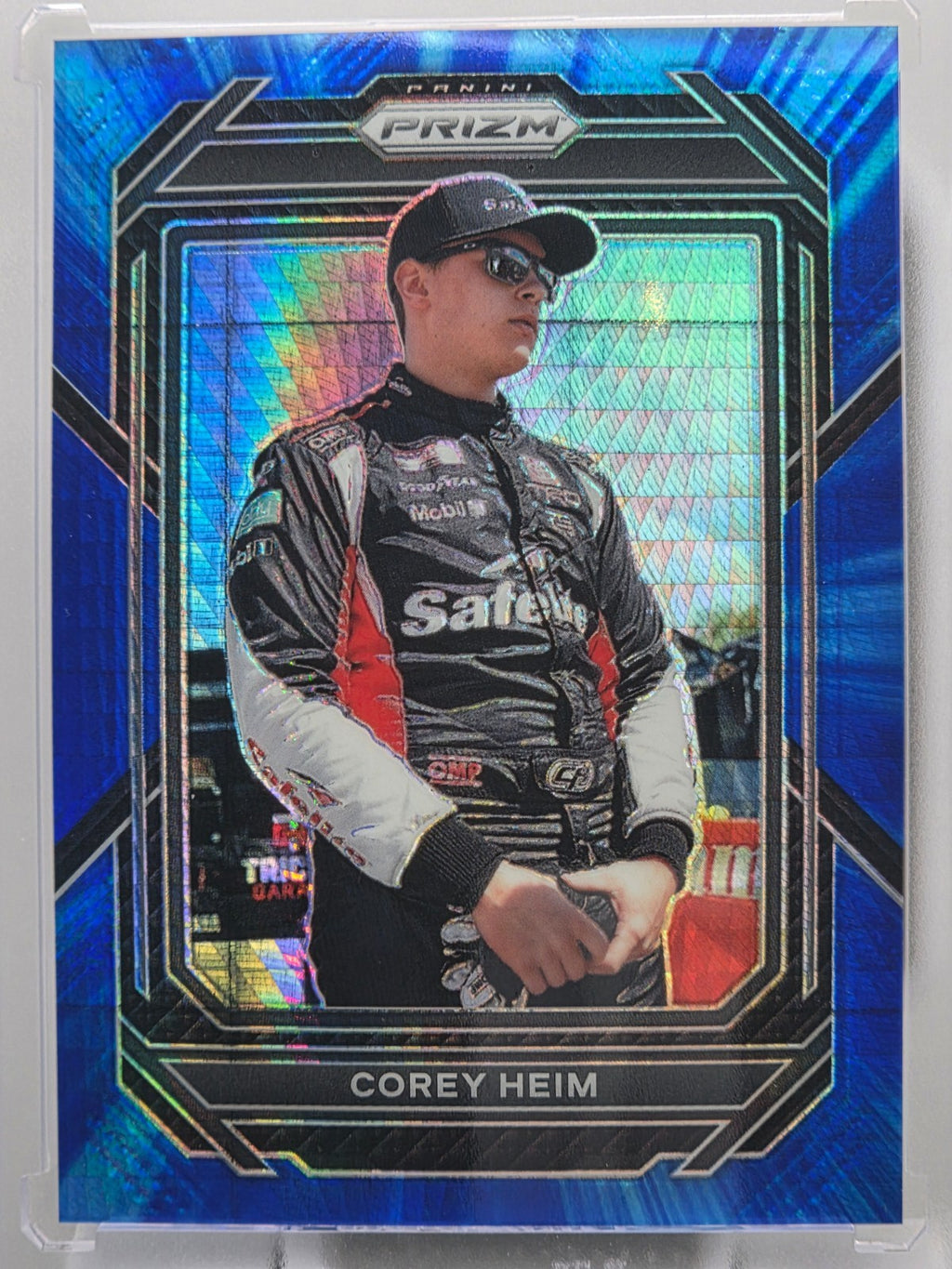2023 Prizm Racing - Corey Heim - Blue & Carolina Blue Hyper Prizm - #10