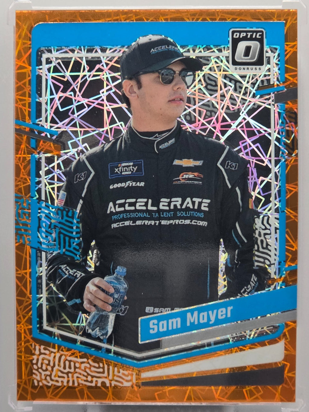 2024 Panini Donruss - Sam Mayer - Orange Velocity - #25 - Buy 3 Get 1