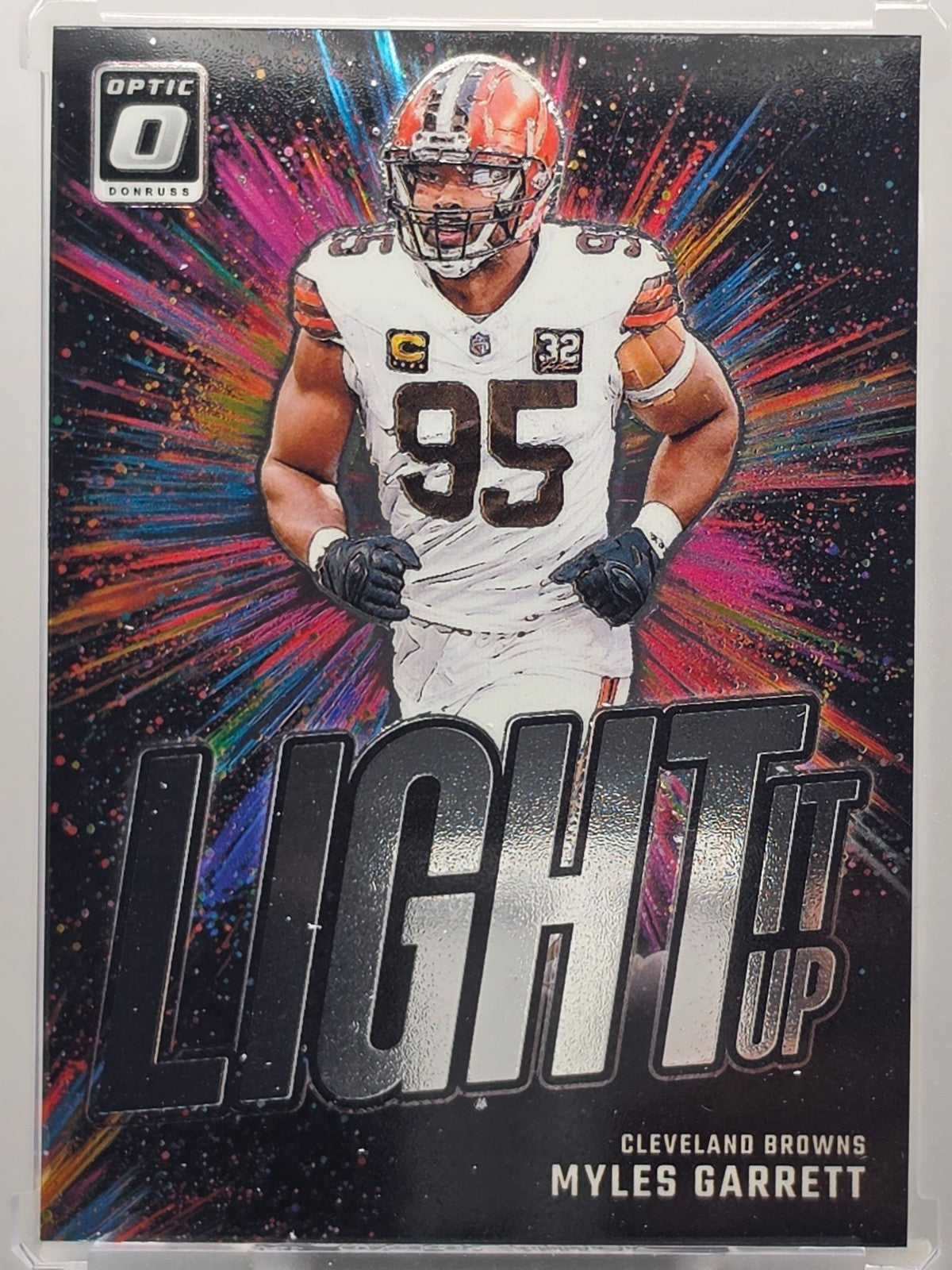2024 Panini Donruss Optic - Myles Garrett - Light it Up - #13