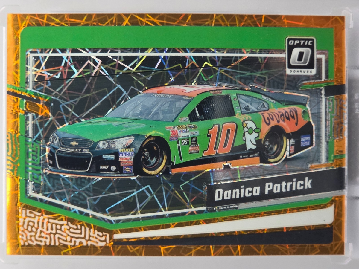2024 Panini Donruss - Danica Patrick - Orange Velocity - #93 - Buy 3 Get 1