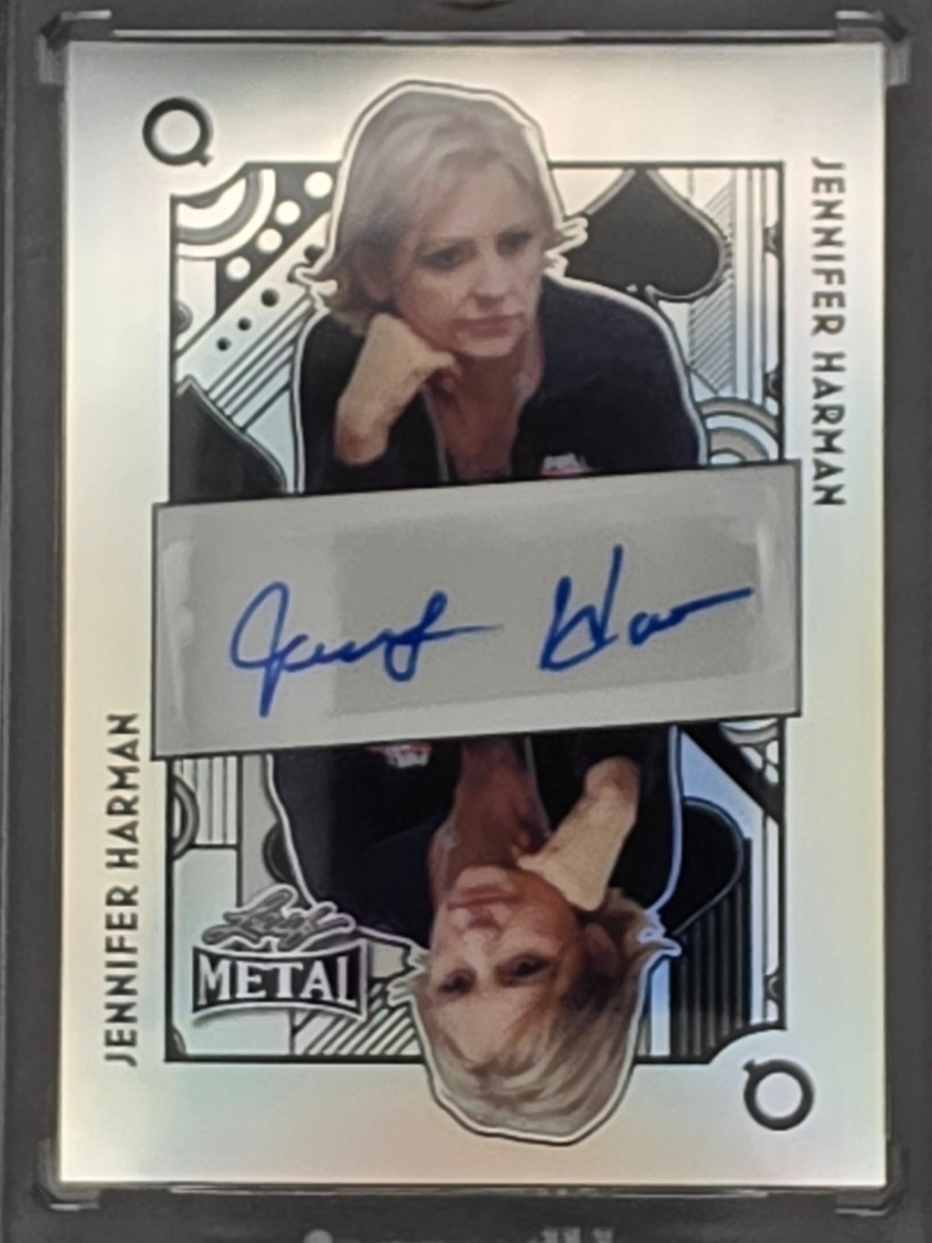 2025 Leaf Poker Jennifer Harman " Queen of Clubs " Autographed Card  1/3