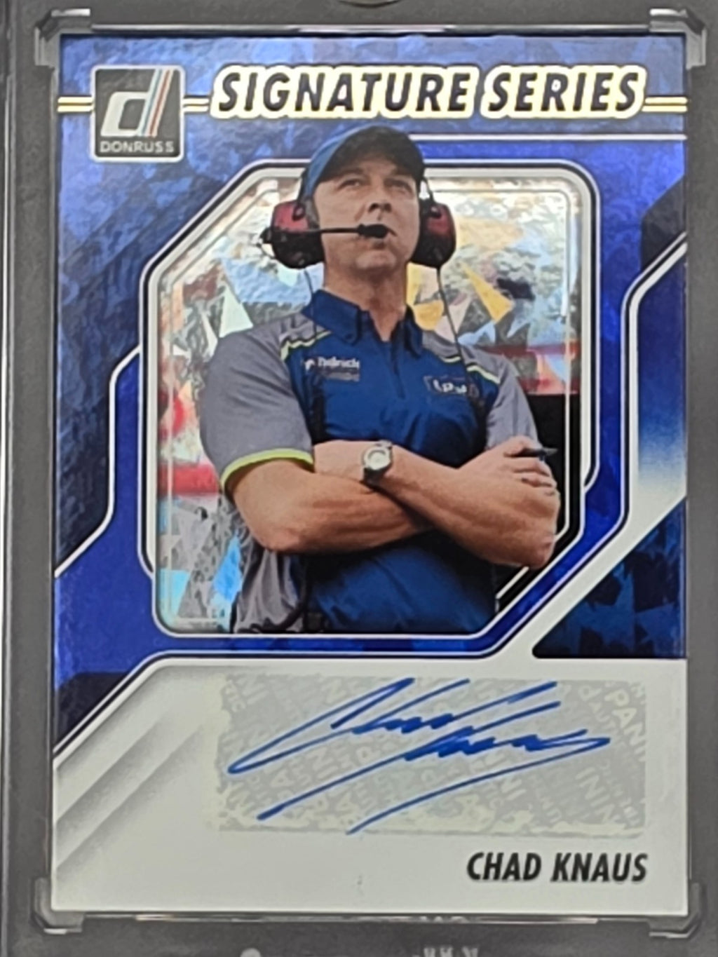 2026 Panini Donruss - Chad Knaus - Signature Series - #SS-CKN