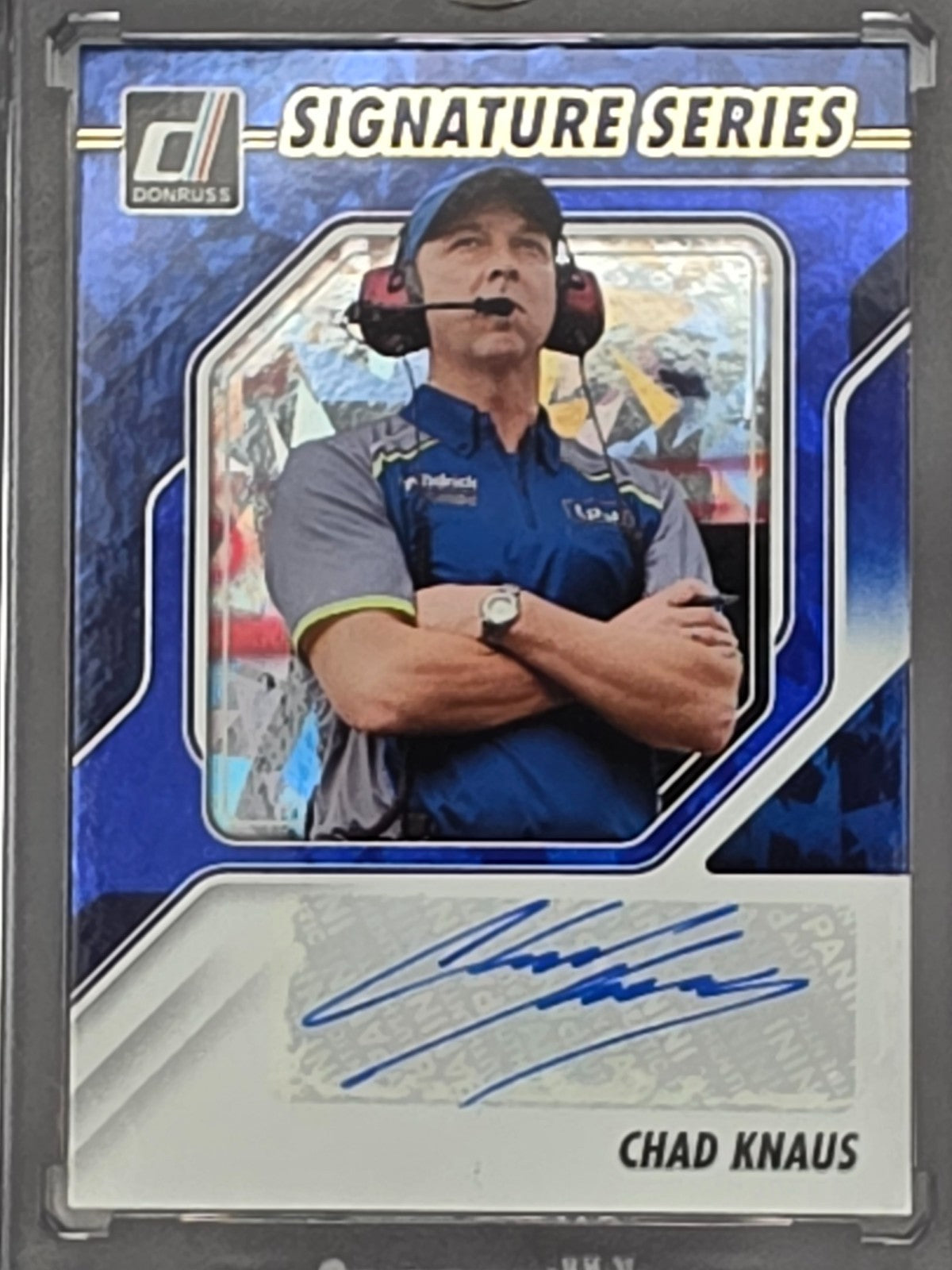 2026 Panini Donruss - Chad Knaus - Signature Series - #SS-CKN