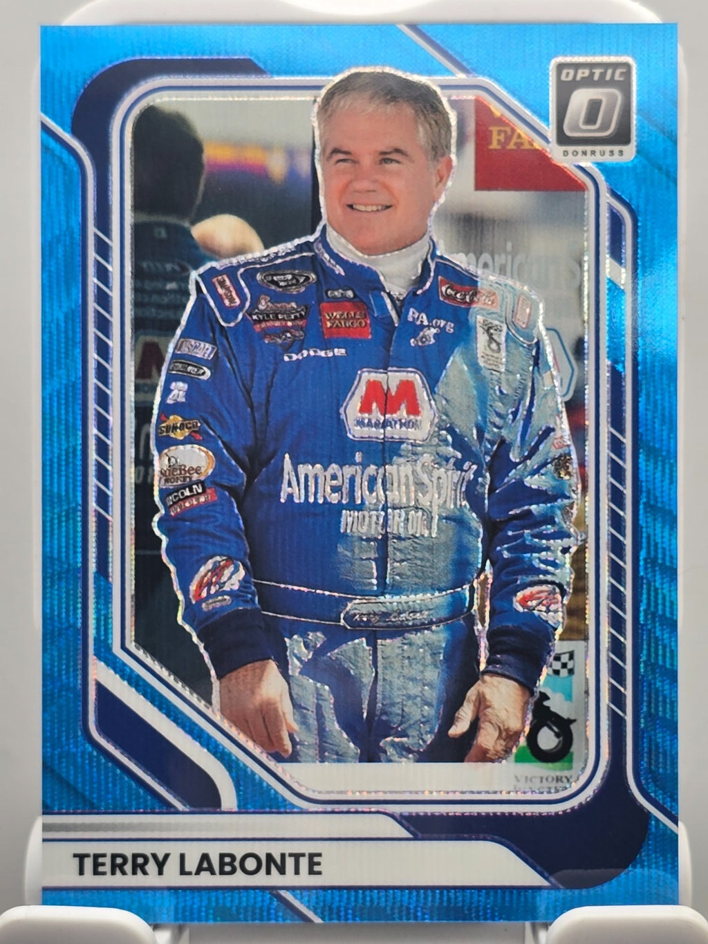 2026 Panini Donruss Optic Racing - Terry Labonte #64 - Carolina Blue /99