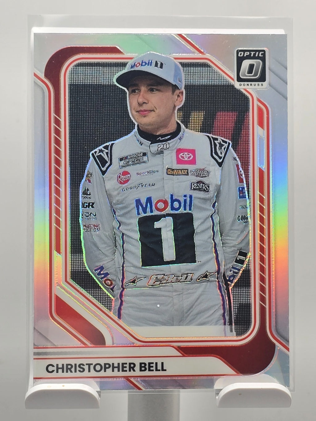 2026 Donruss NASCAR Optic Racing - #40 Christopher Bell - Holo/SIlver