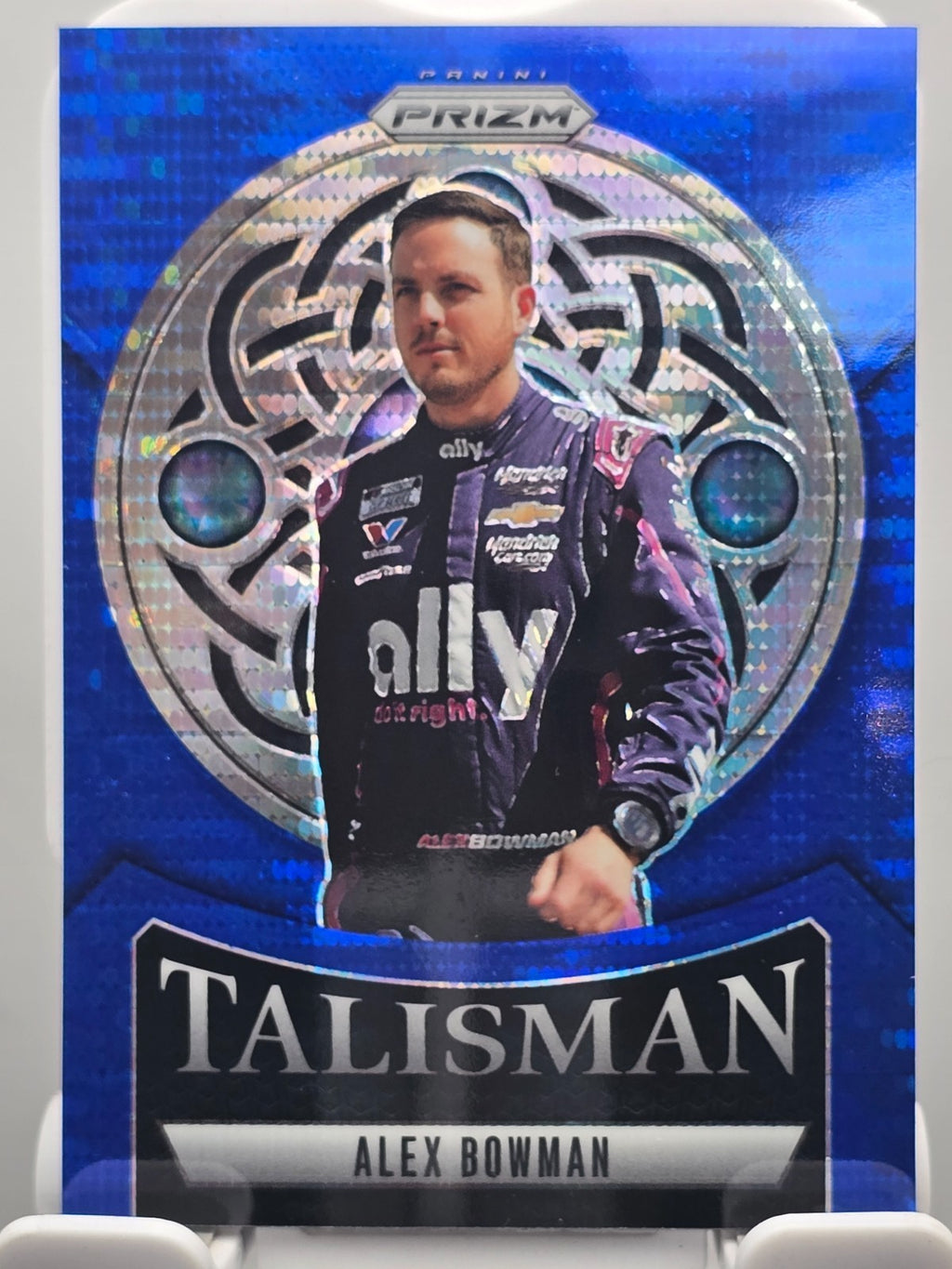 2025 Panini Prizm Racing - Alex Bowman #19 - Talisman Blue /75