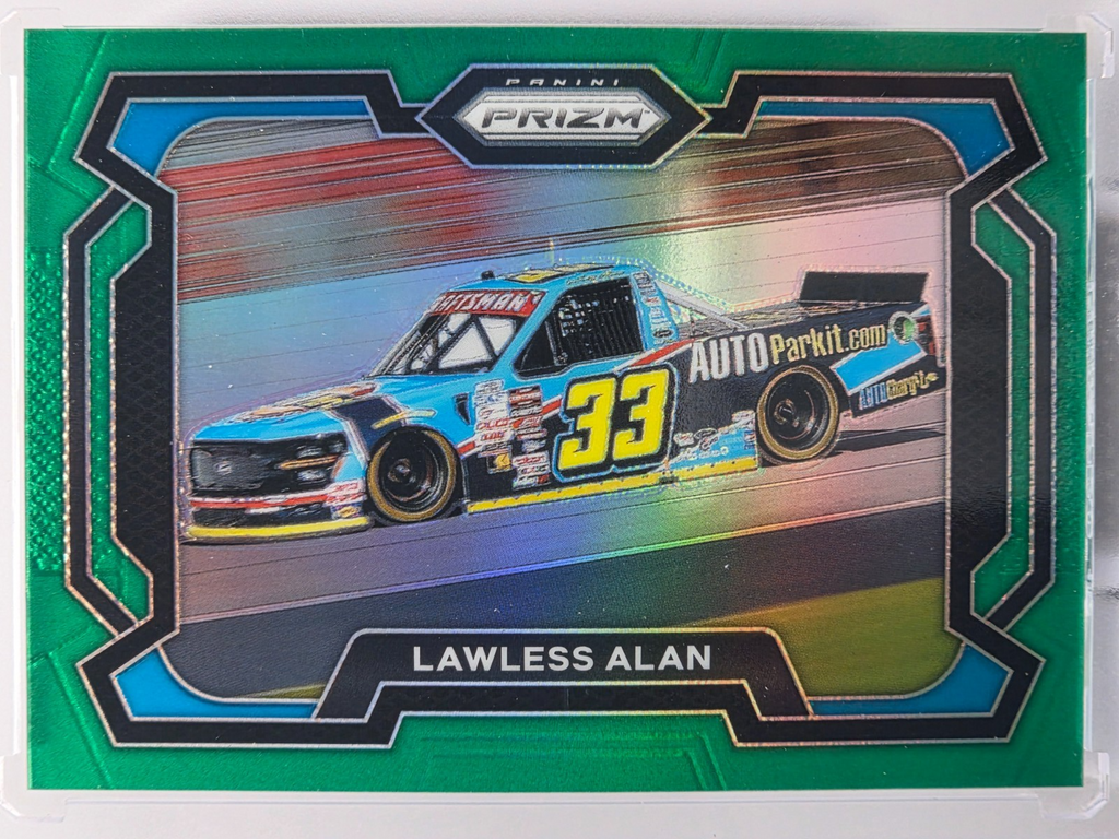 2024 Prizm Racing - Lawless Alan - Green Prizm - #38 - Buy 3 Get 1 Free!