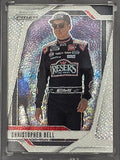 2025 Prizm Nascar Racing - #62 Christopher Bell - White Sparkle Prizm