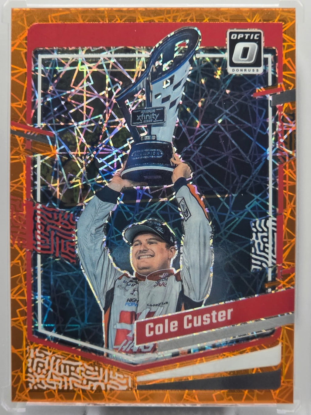 2024 Panini Donruss - Cole Custer - Orange Velocity - #57 - Buy 3 Get 1