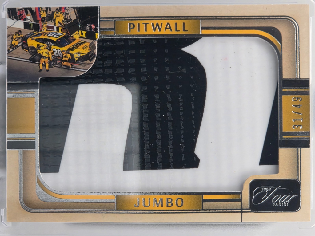 2026 Turn Four Racing - Christopher Bell - Pitwall Jumbo /49 - #PW-CBL