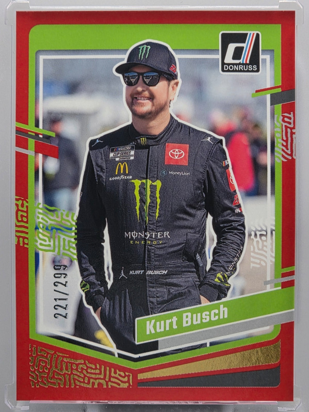2024 Panini Donruss - Kurt Busch - Red /299 - #40 - Buy 3 Get 1!