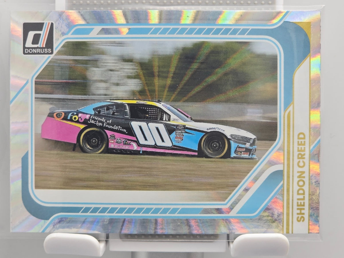 2026 Donruss NASCAR Racing - #177 Sheldon Creed - Laser Base SP