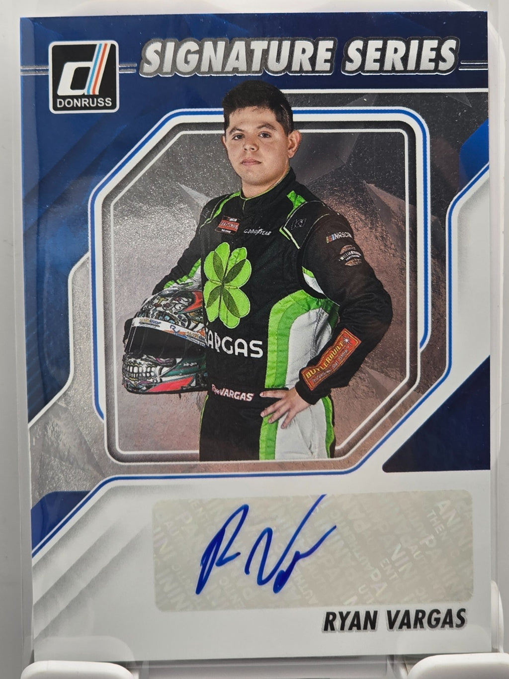 2026 Donruss NASCAR Racing - #SS-RVG Ryan Vargas - Signature Series