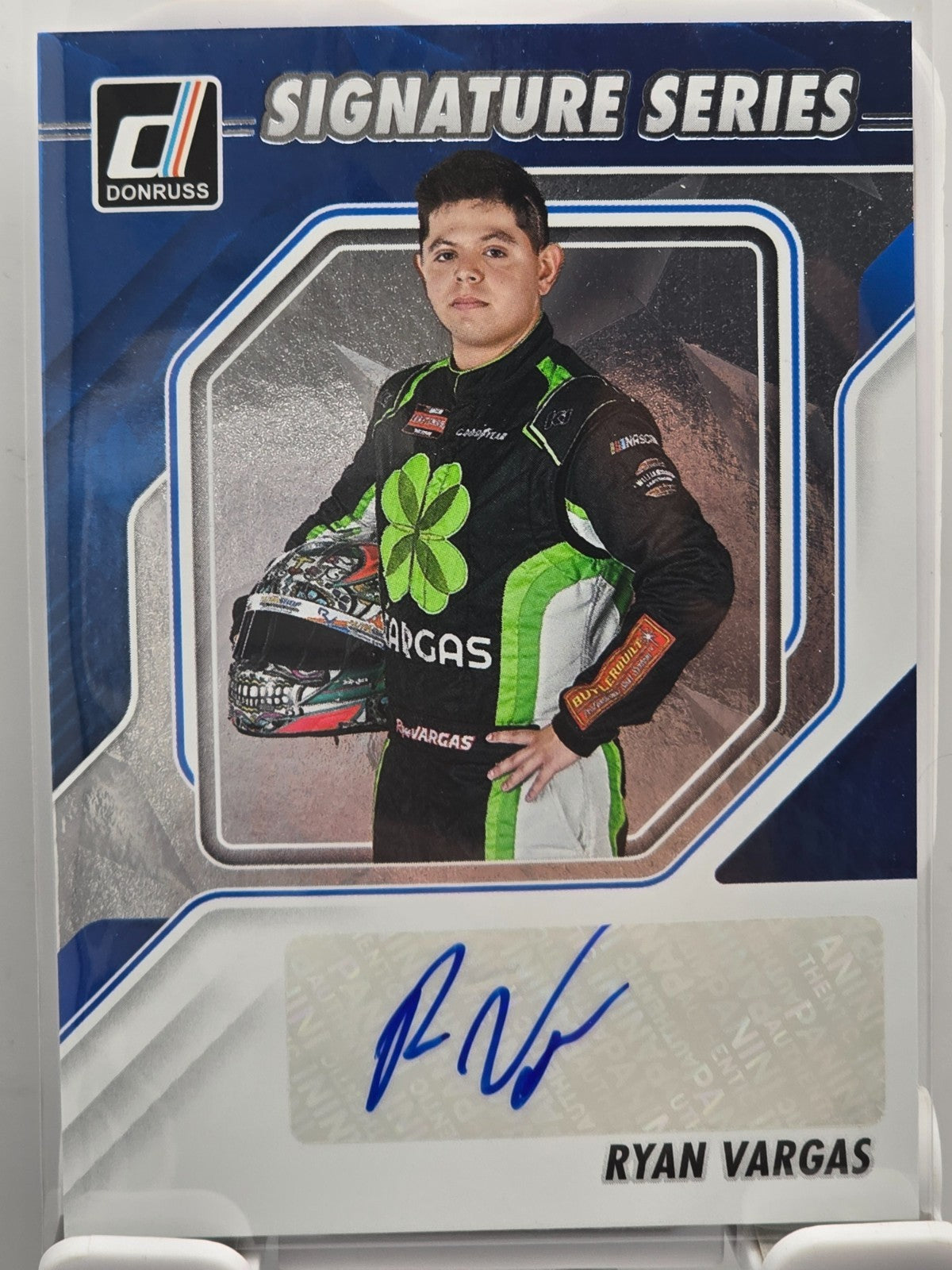 2026 Donruss NASCAR Racing - #SS-RVG Ryan Vargas - Signature Series