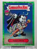 2025 Topps Worst of Garbage Pail Kids - Nasty Nick - Booger Green - #64A