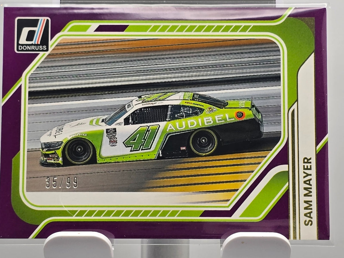 2026 Donruss NASCAR Racing - #176 Sam Mayer  - Purple /99