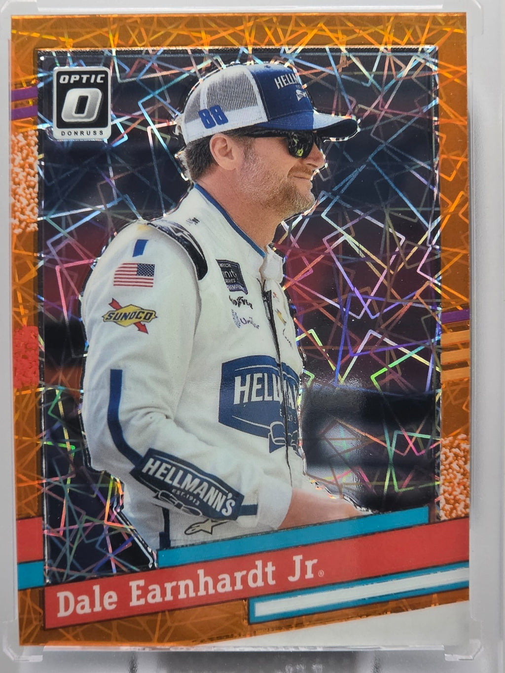 2024 Panini Donruss - Dale Earnhardt Jr. - Orange Velocity - #109 - Buy 3 Get 1!