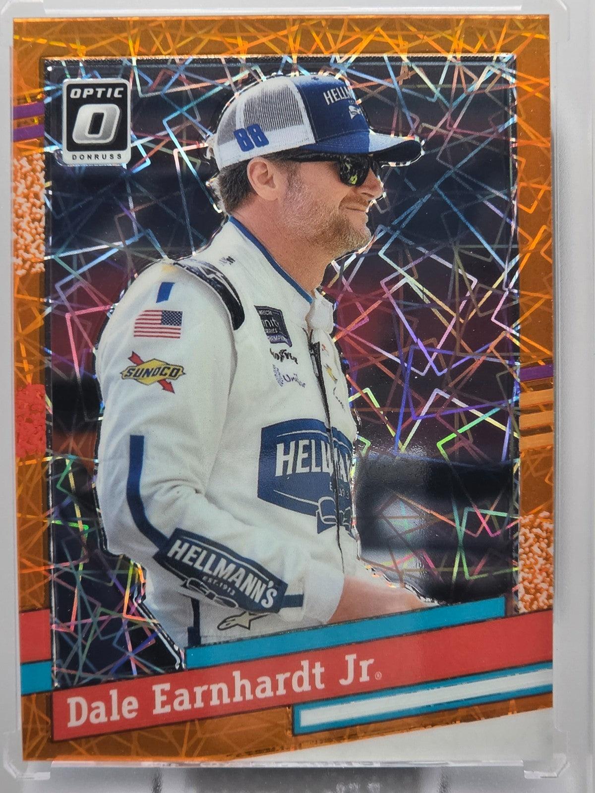 2024 Panini Donruss - Dale Earnhardt Jr. - Orange Velocity - #109 - Buy 3 Get 1!