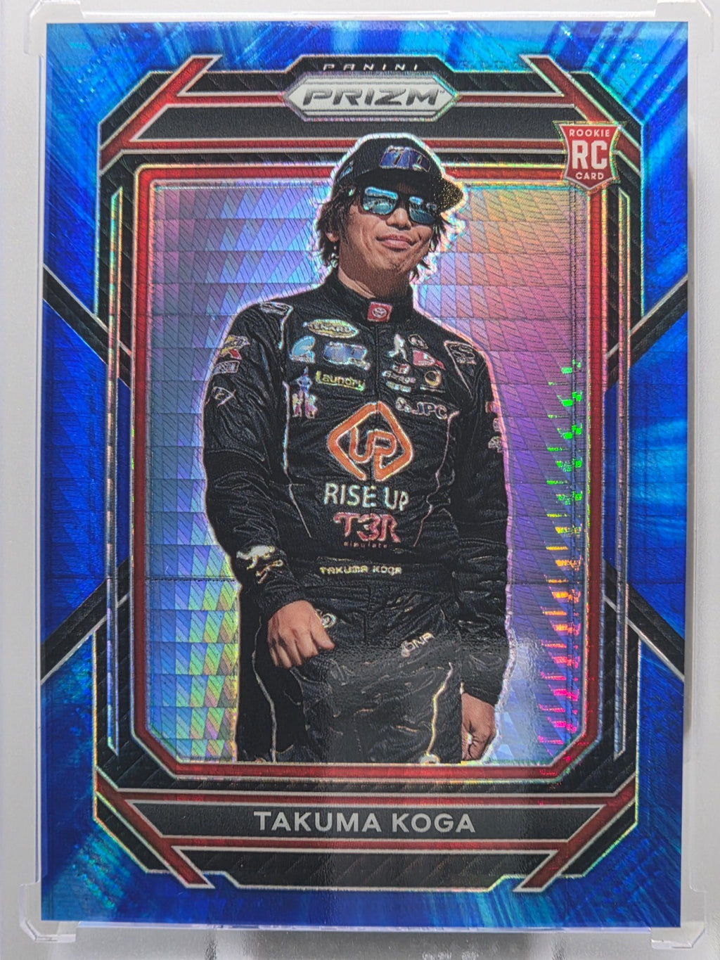 2023 Prizm Racing - Takuma Koga (RC) - Blue & Carolina Blue Hyper Prizm - #63