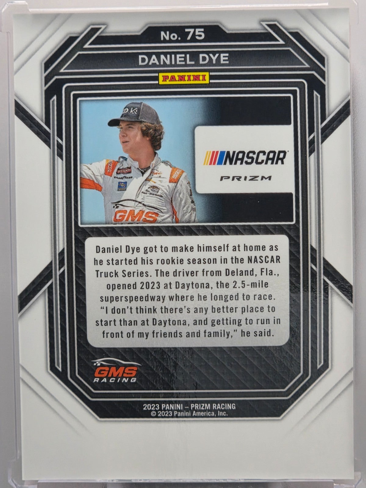 2023 Prizm Racing - Daniel Dye - Reactive Orange - #75 - Buy 3 Get 1 Free!