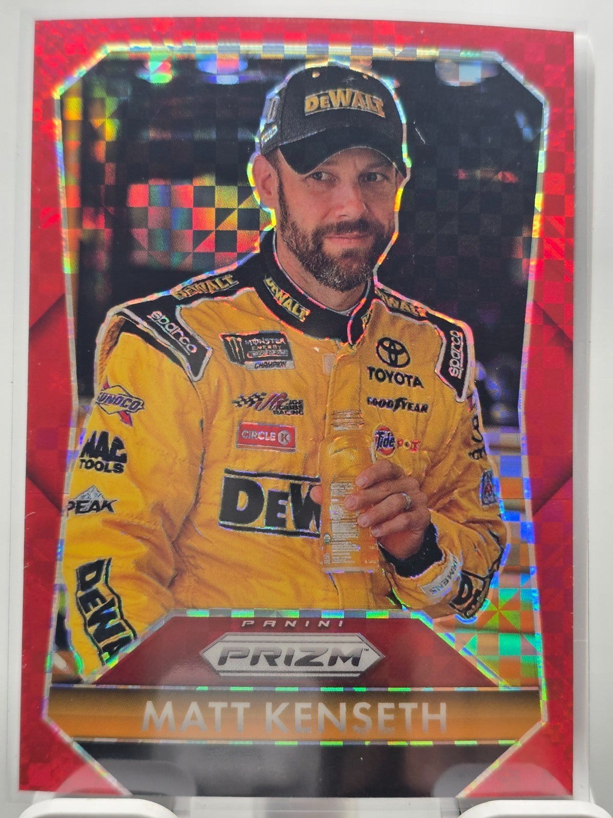 2025 Prizm Racing - #167 Matt Kenseth - Throwback - Red Power Prizm /175