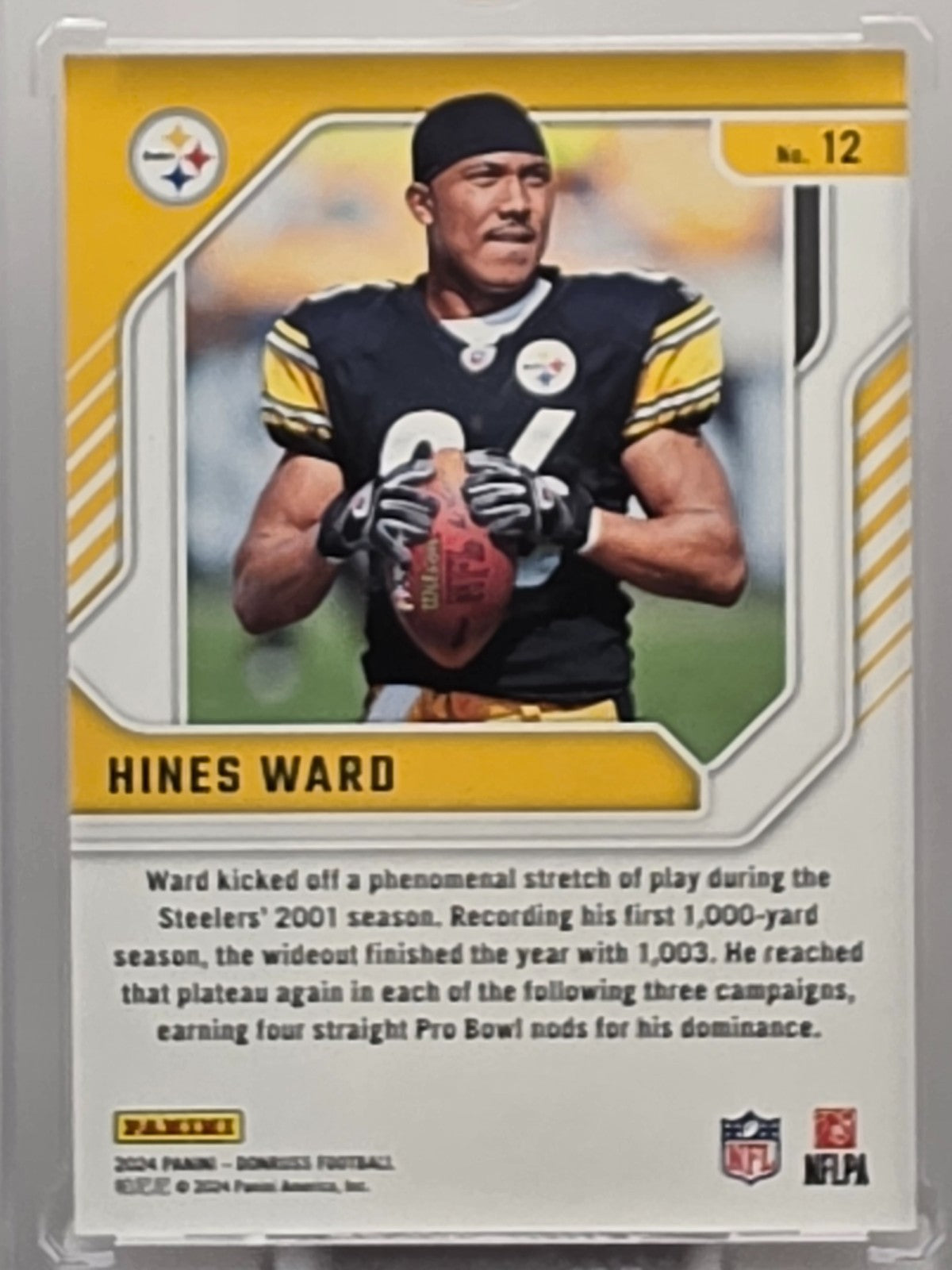 2024 Donruss - Hines Ward - Legend Series - #12  ** Buy 3 Get 1 **