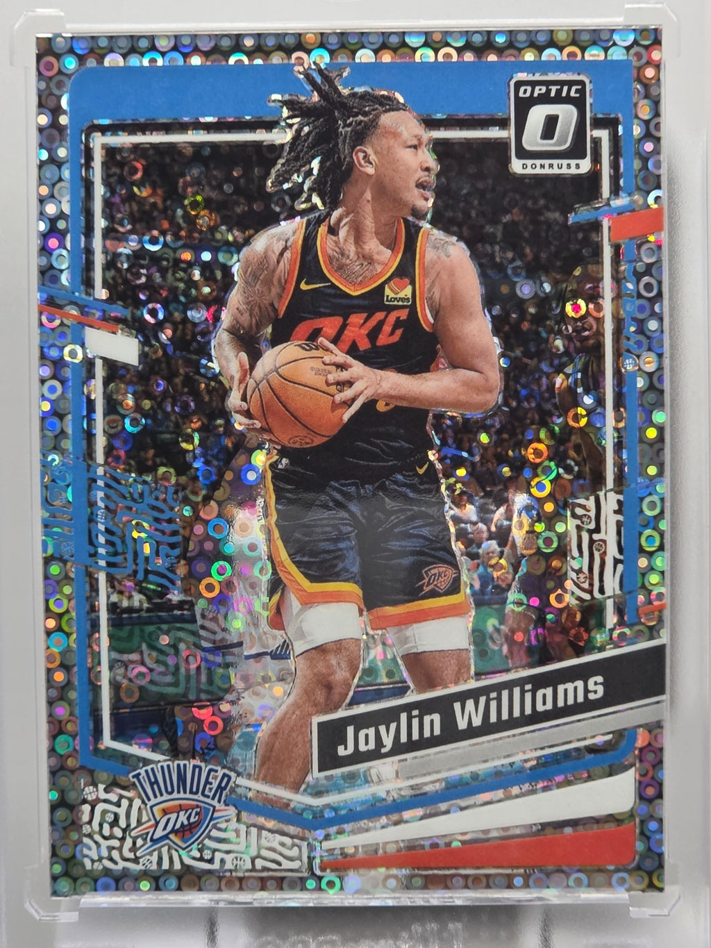 2023-24 Donruss - Jaylin Williams - Fast Break Disco - #150