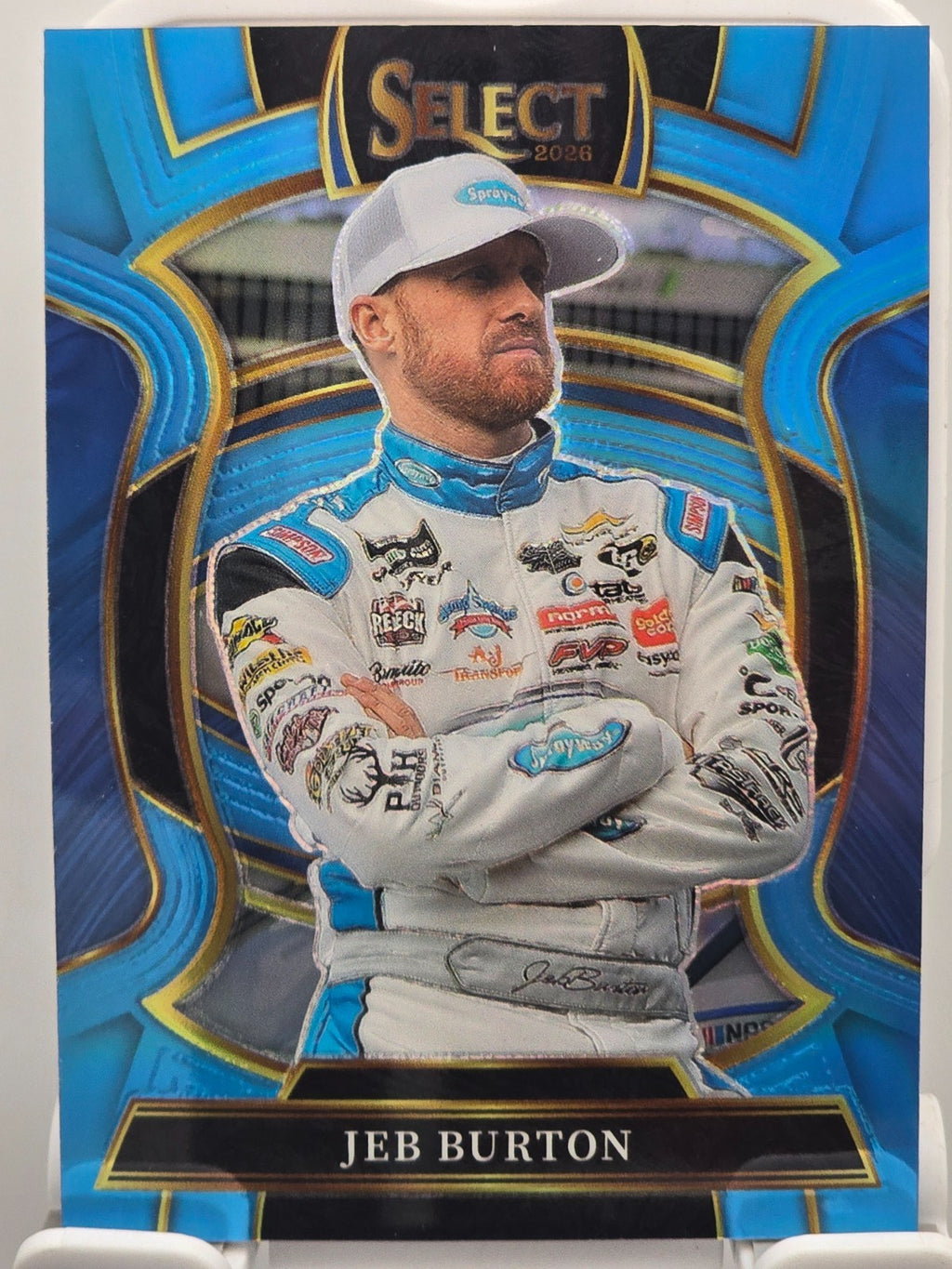 2026 Select Racing - #68 Jeb Burton - Grandstand - Carolina Blue /199