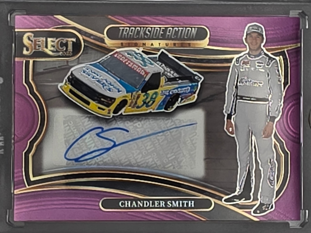 2025 Select Racing - Chandler Smith - Trackside Action - Purple /49 - #TAS-CST