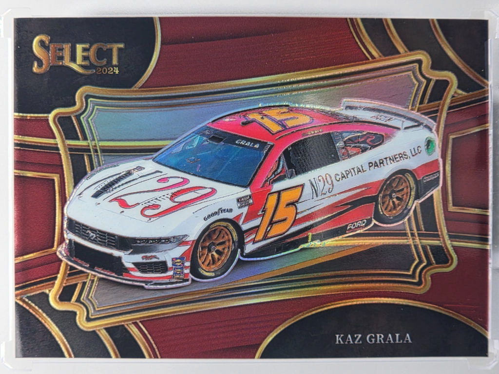 2024 Panini Select - Kaz Grala - Maroon Prizm /125 - #133 - Buy 3 Get 1