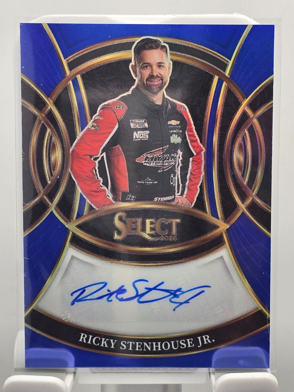 2026 Select Signatures - Ricky Stenhouse Jr. - #S-RSJ - Autograph Blue /99
